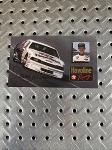 1988 Davey Allison Texaco Havoline Ford Thunderbird NASCAR Winston Cup Hero Card - Picture 1 of 2