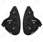 Paar Motorradhelm Visiersockel schwarz für Shoei Z7 X14 CWR1 Xspirit RF1200 NXR