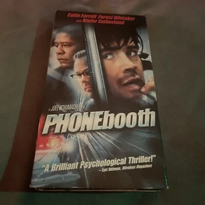 Phonebooth VHS Colin Farrell, Forest Whitaker, Kiefer Sutherland Thriller - Picture 1 of 3
