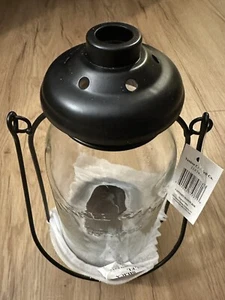YANKEE CANDLE LANTEN MASON JAR TEA LIGHT YCF 183 NEW - Picture 1 of 9