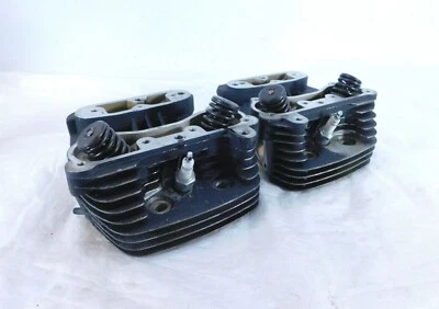 Harley Davidson EVO Electra Glide FXR y Softail culatas delanteras/traseras negras Foto 1 de 4