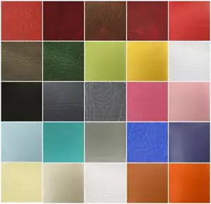 Tela de tapicería ignífuga de vinilo/leatherette - 25 colores - 140 cm de ancho - Imagen 1 de 24
