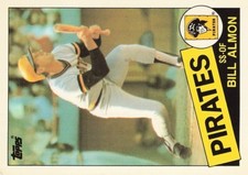 Bill Almon Topps Tiffany Traded 1985 Baseball Card #2T
