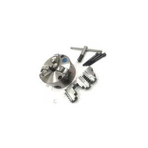 Mandrino autocentrante 3 ganasce 5" pollici (125 mm) con set di ganasce reversibili - Foto 1 di 4