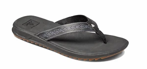 Sandalias para mujer Reef ROVER XT3 negras de goma carbón resistentes al agua chanclas - Imagen 1 de 12