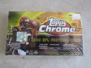 SEALED 2000 NFL FOOTBALL CARDS TOPPS CHROME 24 PACK BOX - Picture 1 of 2