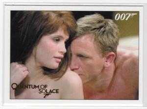 Rittenhouse James Bond Archives Gold Parallel #48 Quantum of Solace #125/125