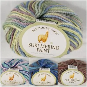 Plymouth Garn Suri Merino Farbe 55% Suri Alpaka 45% extrafeine Wolle 110y 1,75oz - Bild 1 von 9