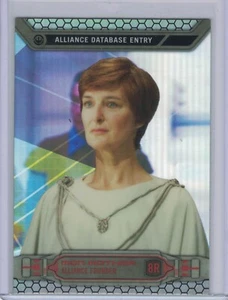 Star Wars Chrome Perspectives 2014 Mon Mothma #8R Refractor Parallel - Picture 1 of 2