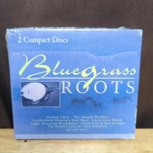 030225 Bluegrass Roots 2 cd set Darling Corey Monroe Brothers Earl Robinson etc - Imagen 1 de 2