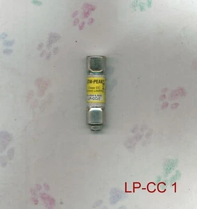 BUSSMAN LP-CC 1 FUSIBLE LPCC 600 VOLTIOS 1 AMP LP-CC 1 - Imagen 1 de 2