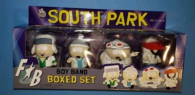 SOUTH PARK Boy Band Fingerbang Cartman, Stan, Kyle, Kenny Mezco Toyz New - Image 1 of 4