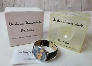 Christo and Jeanne-Claude - Limited Edition Watch - The Gates New York - New - Picture 1 of 9