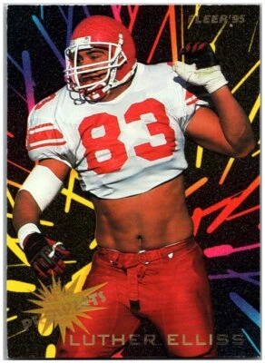 1995 Fleer #7 Luther Elliss - NFL Prospects RC FREE SHIPPING! - Image 1 of 2