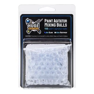 Huge Miniatures Paint Mixing Balls, 8mm Glass Agitators for Paints – 150 Pack - Picture 1 of 2