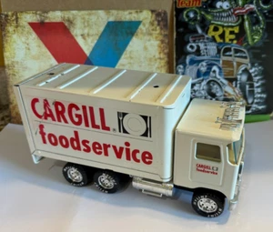 LOOK! RARE! Vintage Nylint Cargill Foods Box Truck! Very good condition!!! WQW! - Picture 1 of 11