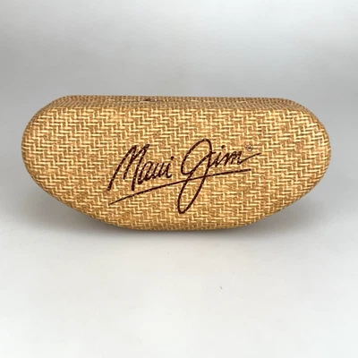 Gafas de sol Maui Jim estuche rígido textura bambú cubierta Foto 1 de 4
