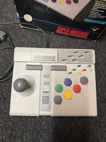 AsciiWare Ascii Super Advantage Joystick Controller Super Nintendo SNES with box