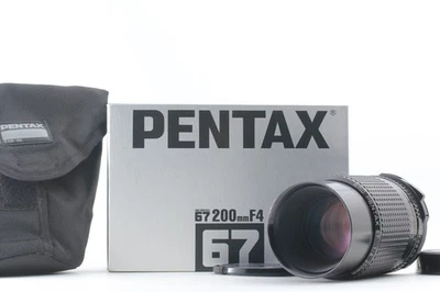Late Model [Near MINT in BOX ] PENTAX SMC P 67 200mm F4 for 6x7 67II From JAPAN - Image 1 of 4