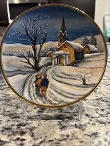 Vintage Italian Veneto Flair For Vitiziano Limited Edition Plate #2454/5000 1975 - Picture 1 of 7