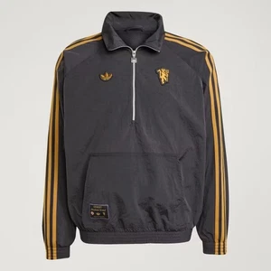 Adidas Manchester United Terrace Anorack Half Zip Jacke JN2816 ✅Asia-Fit - Bild 1 von 12