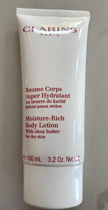 Clarins Loción Corporal Rica en Hidratación con Manteca de Karité 100 ml 3,2 OZ Sellada Nueva Fresca - Imagen 1 de 3