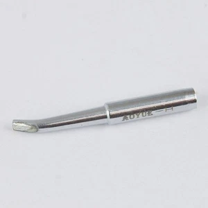 Aoyue T-H Sharp Bent Solder Iron 'T' Type Series Tip for 936 937+ 768 968 - Picture 1 of 2
