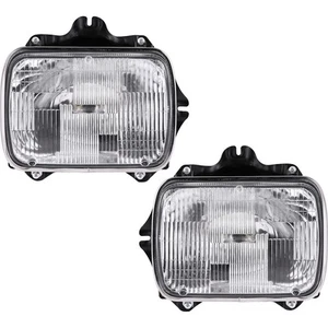 Halogen Sealed Beam Type Headlight Set For 1984-1995 Toyota Pickup Left & Right - Picture 1 of 12
