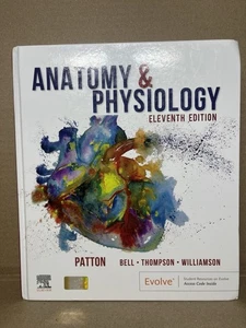 Anatomy and Physiology Textbook 11th Edition Patton with Unused Scratch Code - Picture 1 of 5