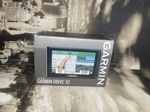 "GPS GARMIN DRIVE 52 5"" NORTEAMÉRICA CON MAPEO DE POR VIDA, EXCELENTE ESTADO" - Imagen 1 de 4