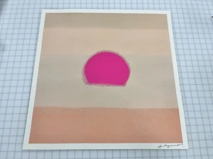 Andy Warhol - "Sunset 153" 1972 Lt. Ed. druck signiert 22,5 x 22,5 cm ungerahmt - Bild 1 von 1