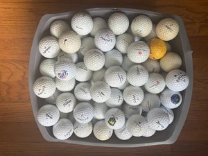 118 gebrauchte Golfbälle - verschiedene Marken - Callaway/Top Flight/Titleist/Srixon etc. - Bild 1 von 2