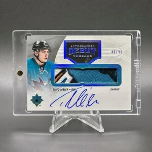 2016 Timo Meier Ultimate Collection Rookie Auto Debut Threads RPA /99 Logo Patch - Picture 1 of 2