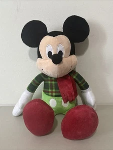 Disney Mickey Mouse Christmas Stuffed Plush 19 inch Animal Pal Just Play - Picture 1 of 10