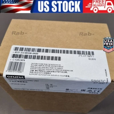 NewSiemens 6ES7313-6BG04-0AB0 6ES7 313-6BG04-0AB0 SIMATIC S7-300 CPU 313C-2 Foto 1 de 3