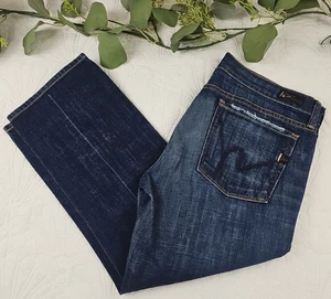 Pantalones de mezclilla recortados de cintura baja Kelly 063 Citizens Of Humanity para mujer talla 31 - Imagen 1 de 11