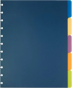 Sistema de toma de notas personalizado divisores de pestañas encuadernadas en disco, 8 1/2" x 11", tamaño letra,... - Imagen 1 de 12