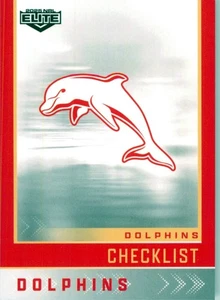 2025 Dolphins NRL TLA Elite Card - Club Logo - Picture 1 of 3