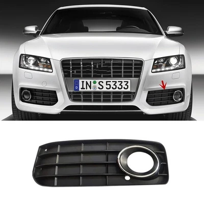 🥇Parachoques delantero izquierdo cubierta luz antiniebla rejilla para Audi A5 S-Line S5 2009-2011 Foto 1 de 4