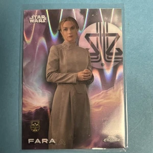 2025 Topps Chrome Star Wars Fara Deput RayWave Refractor #40 - Picture 1 of 5
