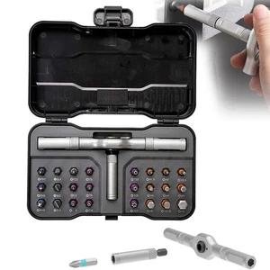 25tlg 24 in 1 Multifunktions Schraubendreher Kopf Set Haushalt Reparatur Ratsche Schraubenschlüssel - Bild 1 von 18