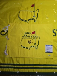 CRAIG STADLER SIGNED / AUTOGRAPHED UNDATED MASTERS FLAG BECKETT COA AA43100 - Foto 1 di 3
