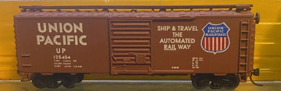 Various N - 40' Boxcar Union Pacific 125404 - RTG - Image 1 of 1