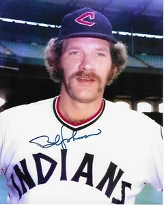 Bob Johnson Cleveland Indians Autographed 8x10 Photo 1974 COA Price Reduced! - Picture 1 of 2