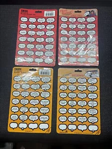 NOS PHOTO HUMOR STICKERS GREETINGS Wedding 224 STICKER TOTAL LOT - Picture 1 of 5