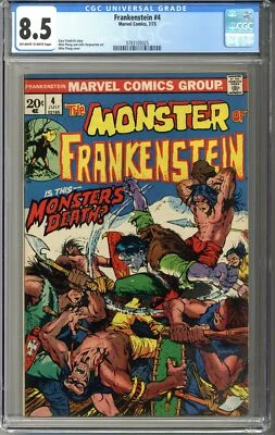Frankenstein #4 CGC 8.5 - Image 1 of 2