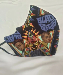 Rare Black Panther, Face Mask w/slot, Washable, Nose Wire, adjustable 👂 - Picture 1 of 6