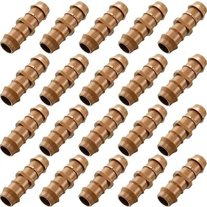 20 Packungen 1/2 Zoll Stachelverbinder Kunststoff Tropfbewässerung Schlauchverbinder Leiste - Bild 1 von 3