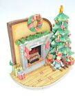 Goebel Hummel Night Before Christmas 1122-D Lighted Scape Fireplace Scene in Box