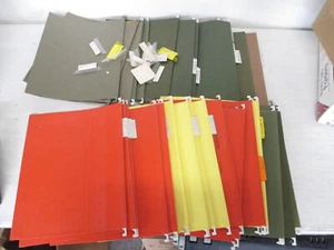 Menge 40 Standardgröße hängende Aktenordner verschiedene Farben Pendaflex Flex 1 - Bild 1 von 4